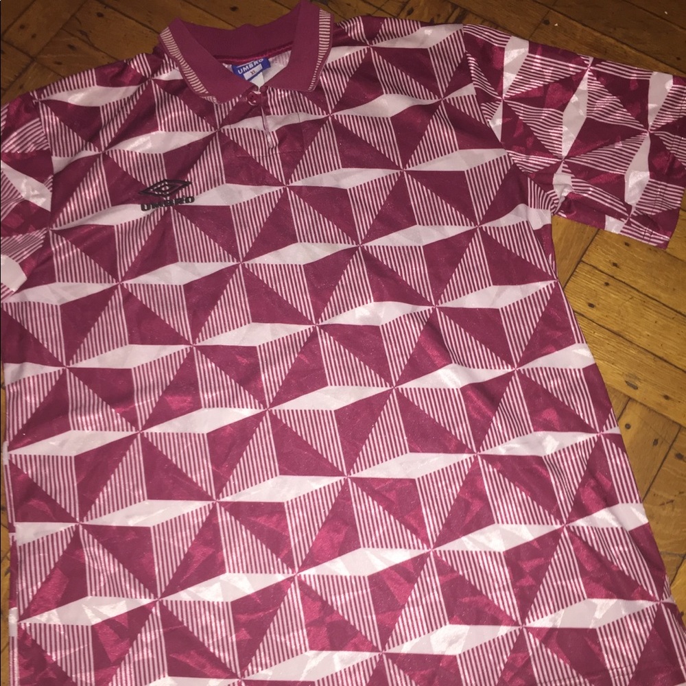 Vintage Umbro Soccer Jersey BEST OFFER